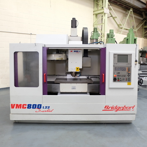 Bridgeport VMC 800L22 Digital CNC Machining Centre