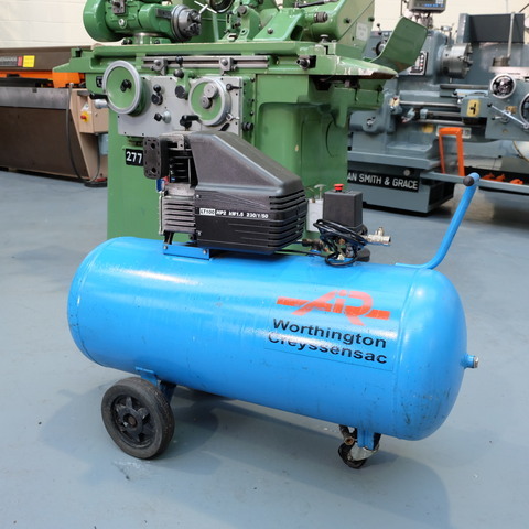 Worthington Model DNX 295 Mono Garage Type Air Compressor