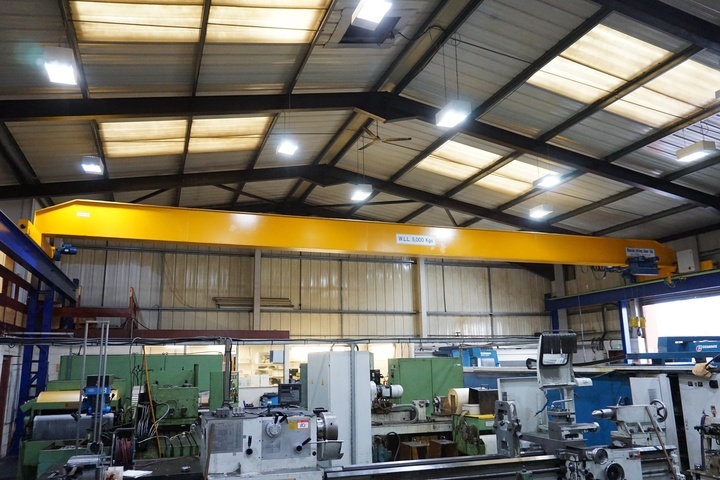 5000kg Free Standing Overhead Crane