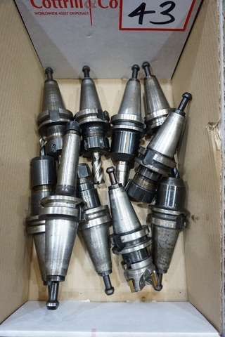 Qty of BT40 Tooling