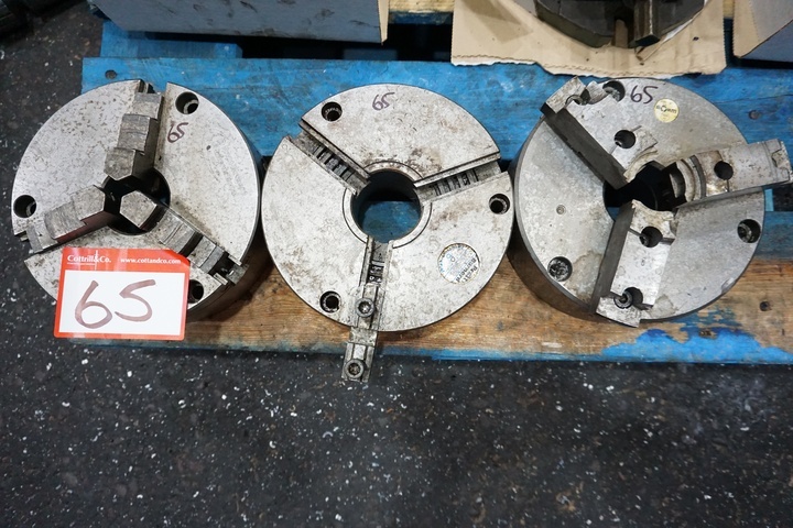 (3) 8'' 3-Jaw Chucks