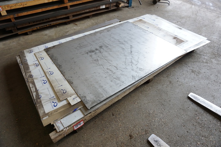 Qty of Mixed Stainless Sheets
