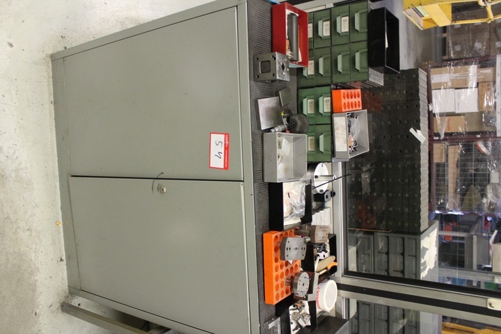 Cabinet with Qty of Tooling for EDM Machines