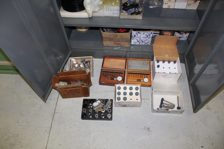 Cabinet with Qty of Grinders suitable for Moore Jig Grinders