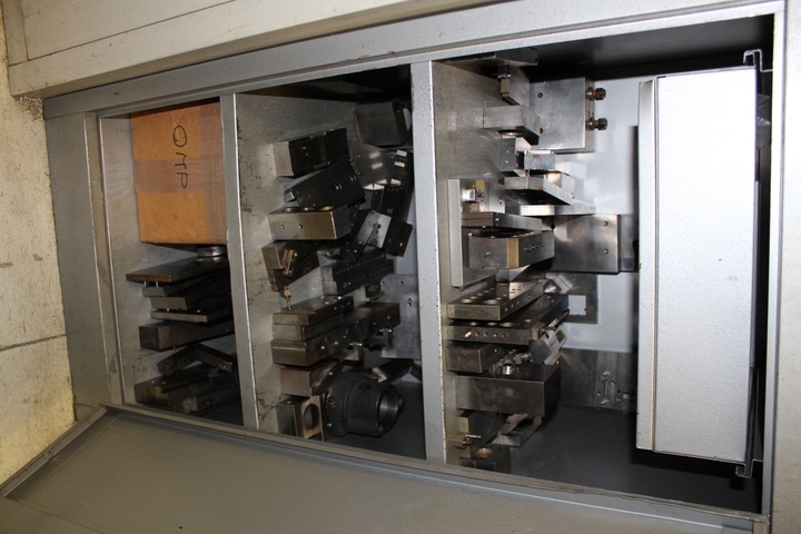 Cabinet with Qty of Clamping for Wire Eroders