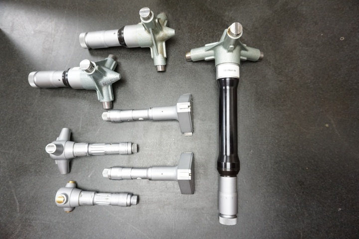 (5) Assorted Tesa/Mitutoyo Manual Bore Gauges