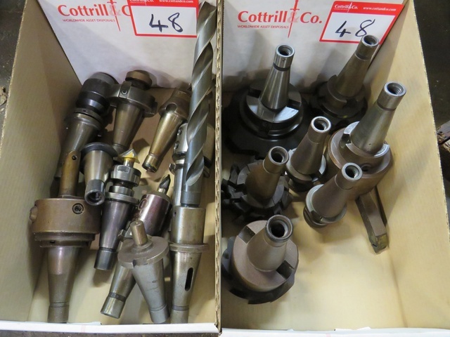 Qty of ISO40 Tooling