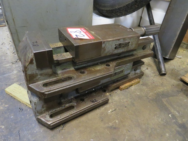 (2) 6” Model Abwood Arno Hydra Type 2 Machine Vice