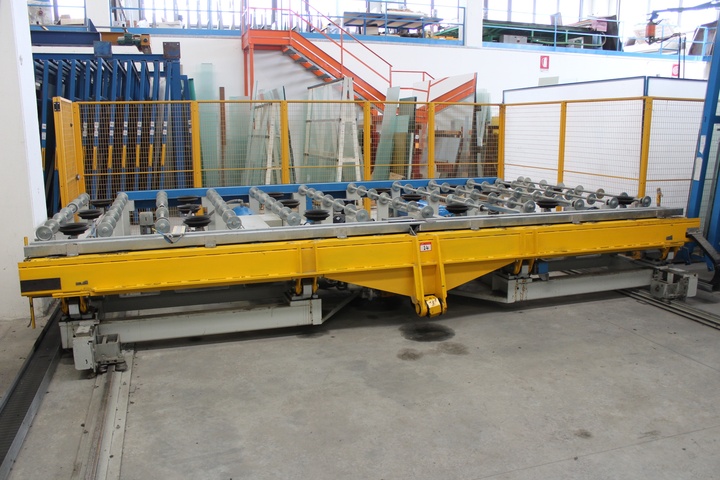 Officine Mistrello Type GL6000 Automated Jumbo Glass Handling System
