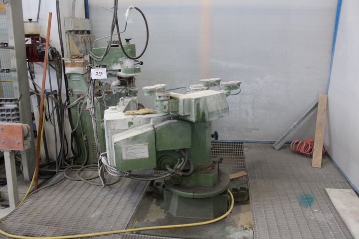 Zanetti Type BK 2 Manual Shaped Grinding Bevelling Machine