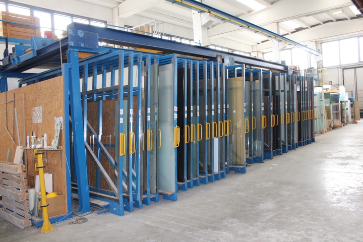 Manual Glass Racking System