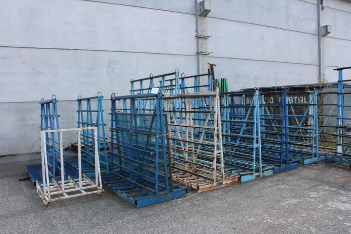 Miscellaneous Glass Storage Racks