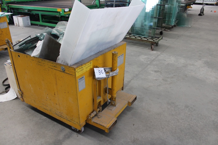 Vallogia Tilting Waste Skips 1000 x 1000 x 750mm