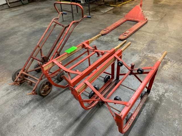 Lot of (3) Drum Dollies