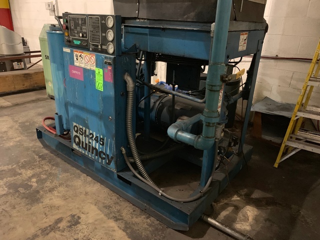 Quincy QSI-245 50 HP Air Compressor, s/n 99308