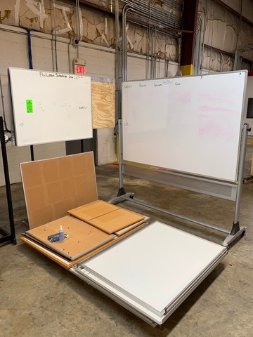 Lot of White Boards