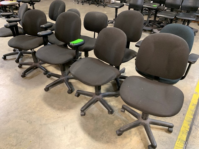 Lot of (10) Office Chairs