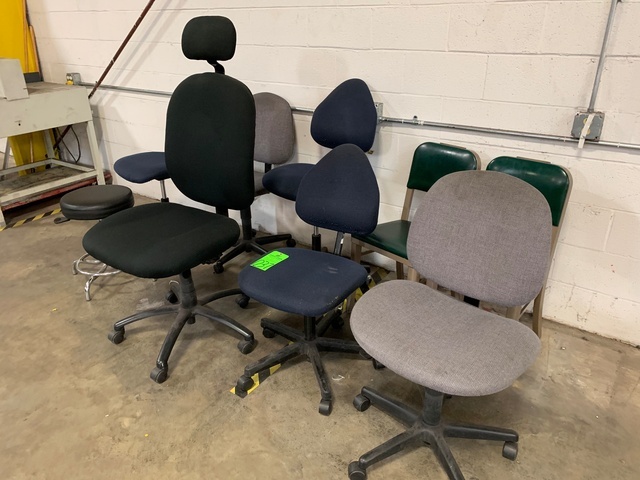 Lot of (9) Office Chairs