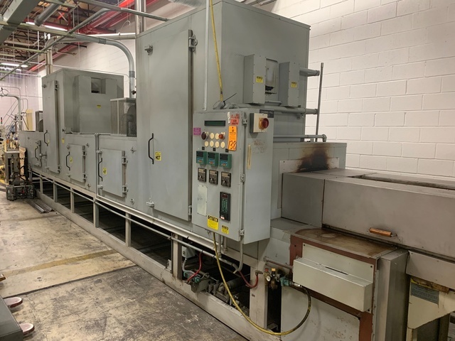 GRIEVE 2-Zone Oven, 30-89 Mesh Belt, 18" x 72'6-3/4" Belt Size