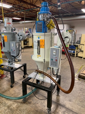 PACIFIC ROM MACHINERY PRM-HHD-50EB Portable Hopper Dryer