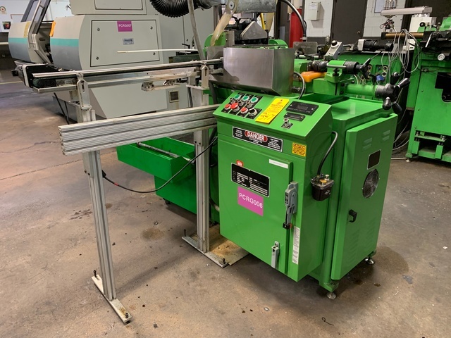 2011 GLEBAR TF-9BHD CNC Through Feed Grinder