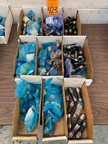 Lot of Assorted TF25 Collets