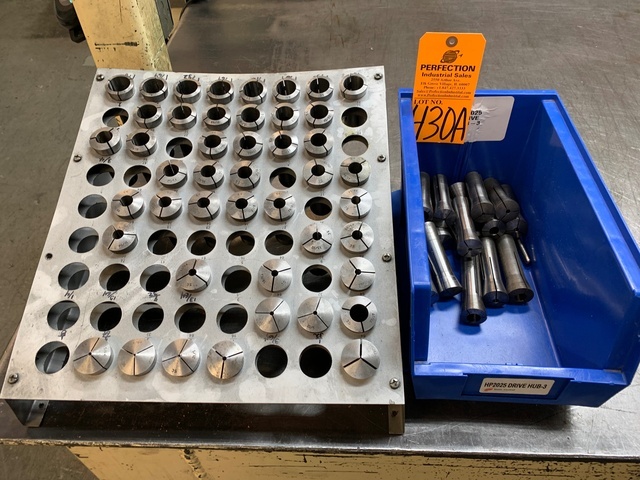 Lot of Assorted 5C and R8 Collets