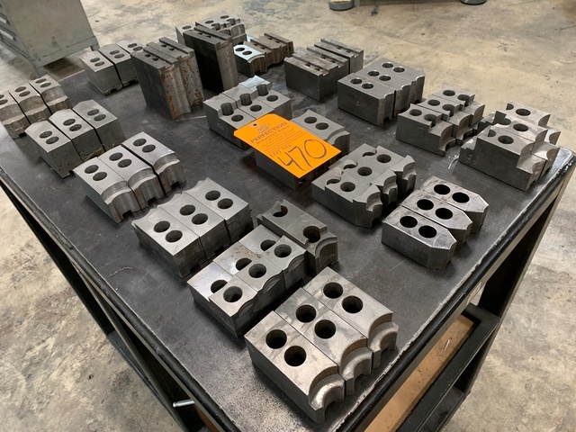 Lot of Assorted Serrated Soft Jaw