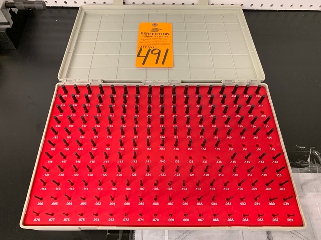 VERMONT .061-.250 + Pin Gage Set