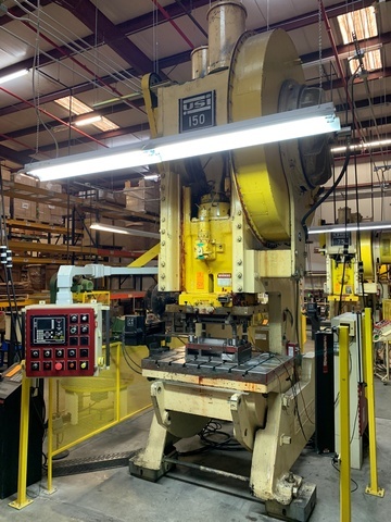 USI CLEARING 150 Ton OBI Press