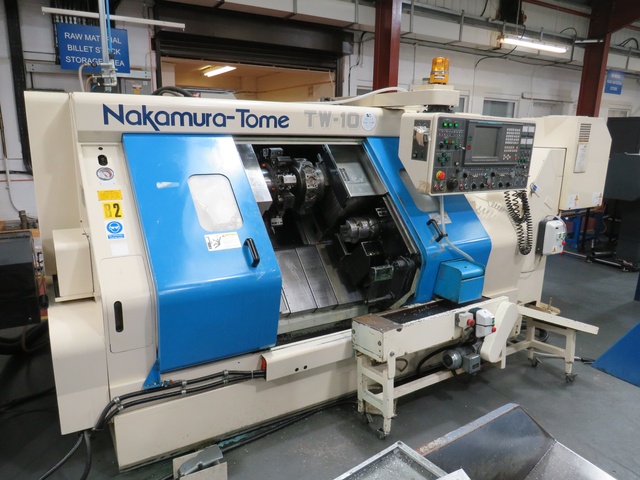 Nakamura Tome TW-10 CNC Lathe