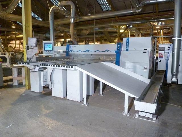 Holzma Type Optimat Angular Panel Saw Plant