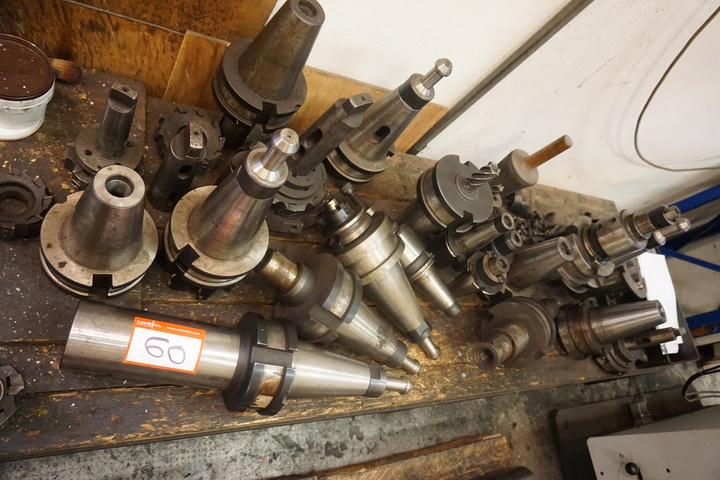 Qty of ISO 40 & 50 Tooling & ISO 60 Tooling