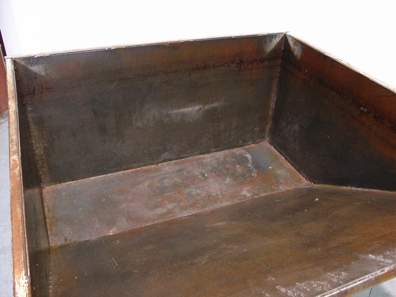 Forklift Tipper Skip