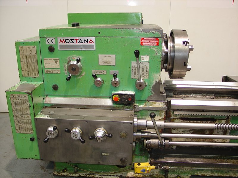 Mostano Type 1M63HT3 Gap Bed Centre Lathe