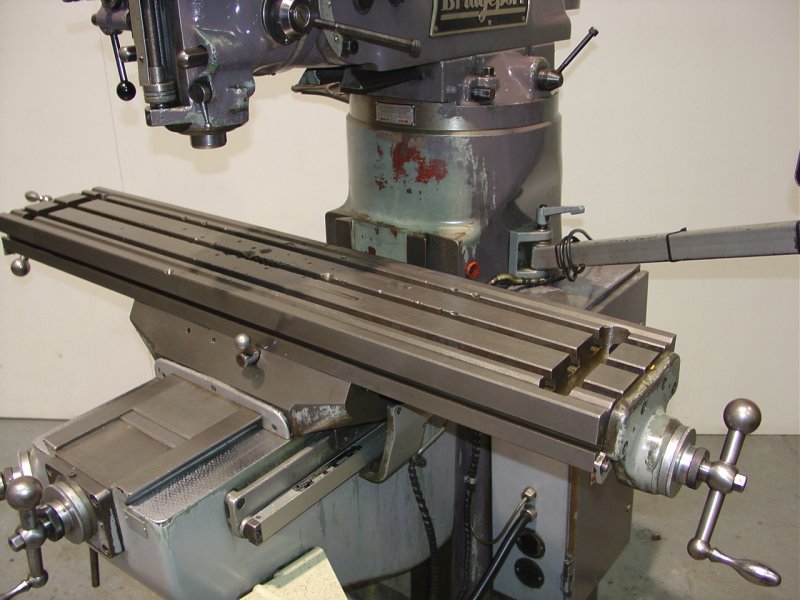 Bridgeport Model BRJ Low Headroom Turret Mill