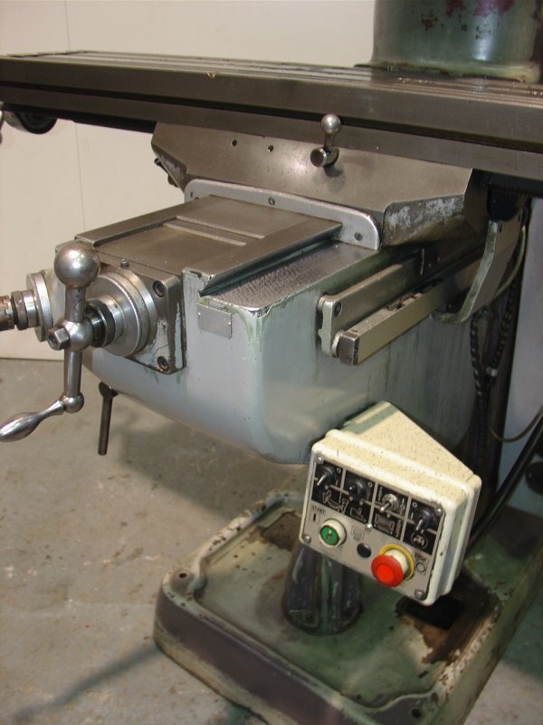 Bridgeport Model BRJ Low Headroom Turret Mill