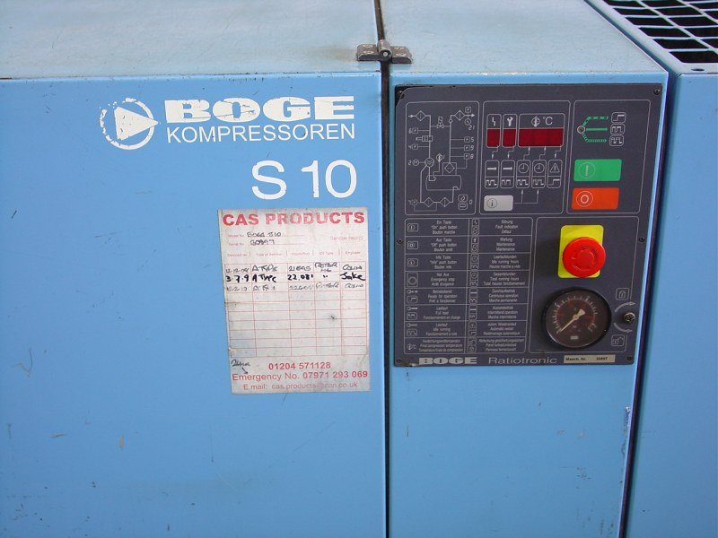Boge Type S10 Rotary Screw Compressor