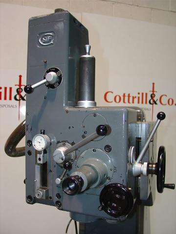 SIP Model MP-1H: Vertical Jig Boring and Milling Machine