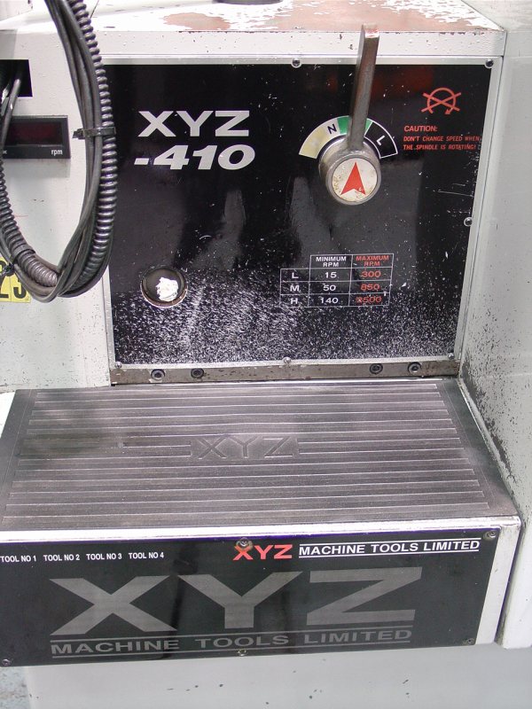 XYZ Proturn 410 Gap Bed Centre Lathe