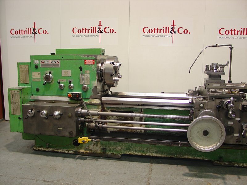Mostano Type 1M63HT3 Gap Bed Centre Lathe