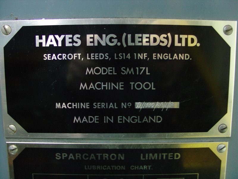Sparcatron SM17L Electrical Discharge Machine