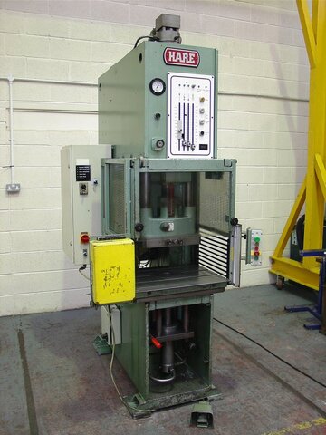 HARE Type 25HP 25-Ton High Speed Hydraulic C Frame Press