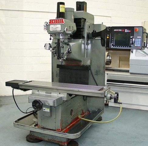 XYZ SM3500 CNC Bed Milling Machine