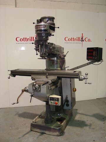 Bridgeport Model BRJ Low Headroom Turret Mill
