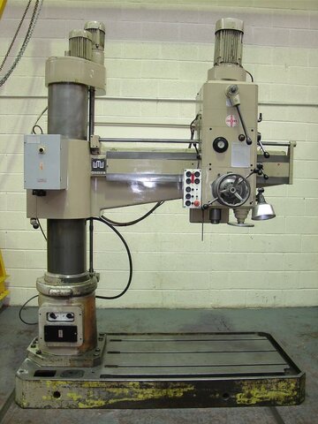 Bowes Heckert 4ft 6in Radial Arm Drill