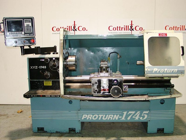 XYZ Proturn 1745 Gap Bed Centre Lathe