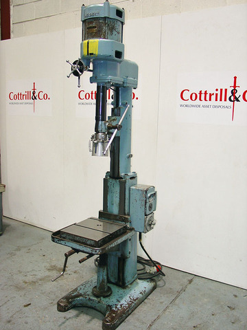 Herbert Single Spindle Pedestal Drill