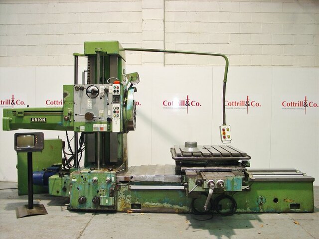 Union BFT 80/2 Horizontal Boring, Facing & Milling Machine