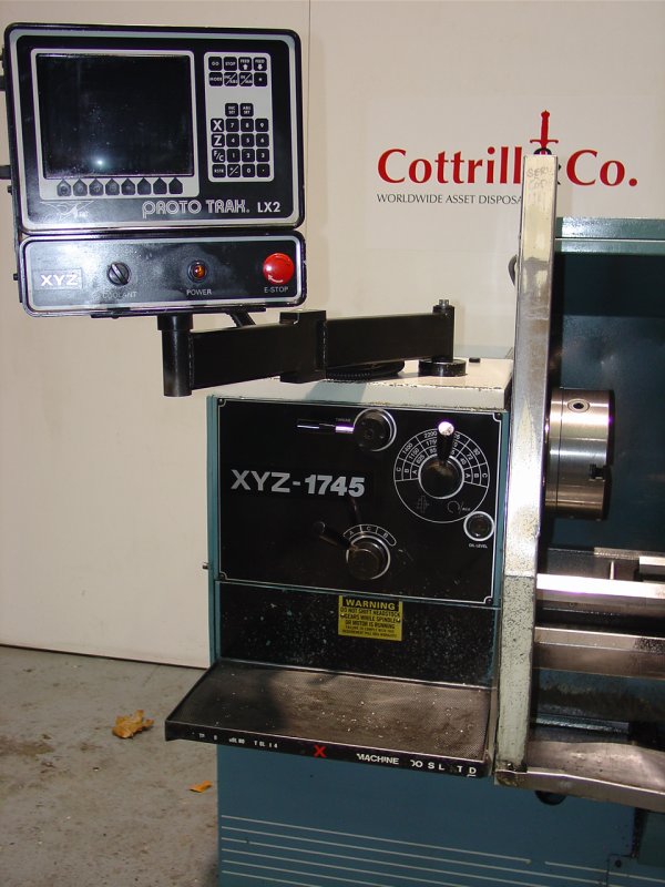 XYZ Proturn 1745 Gap Bed Centre Lathe